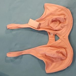 Gilligan & O'Malley Soft Peach Underwire Bra Size 40DD.